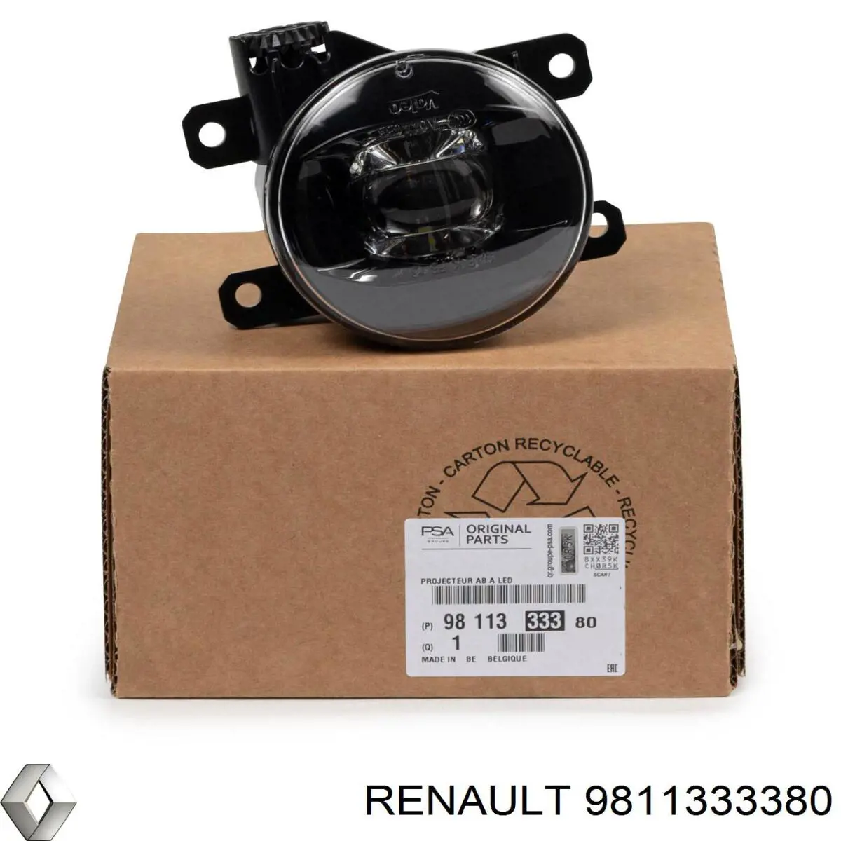 Фара противотуманная левая/правая Renault (RVI) 9811333380