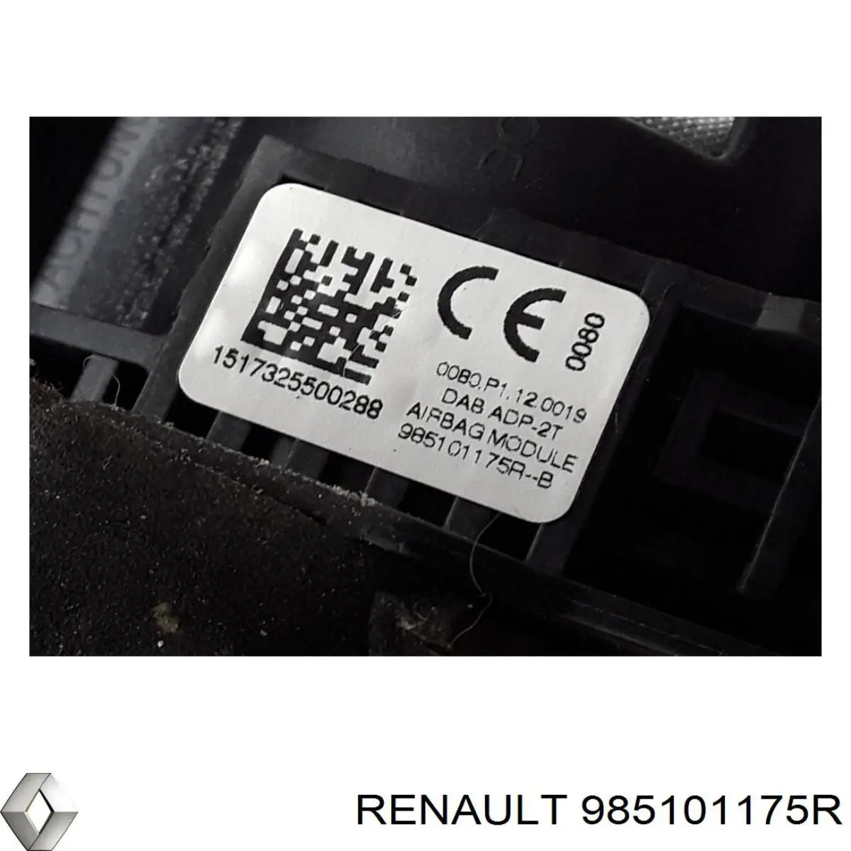 Подушка безопасности водителя 985101175R Renault (RVI)