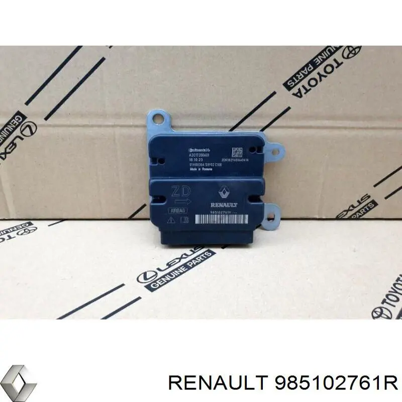 Модуль-процессор управления подушкой безопасности (ЭБУ AIRBAG) Renault (RVI) 985102761R цена, от 44.34 USD