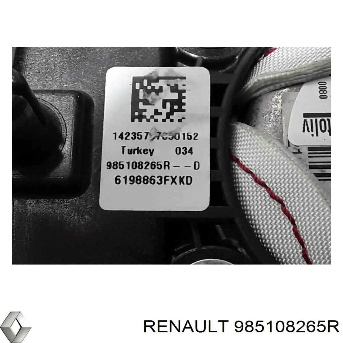 Купить 985108265R Renault (RVI) Подушка AIRBAG водительская