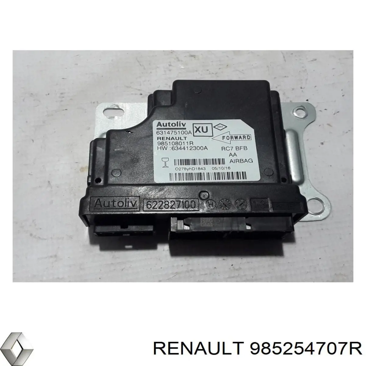 Подушка безопасности, пассажирская Renault (RVI) 985254707R