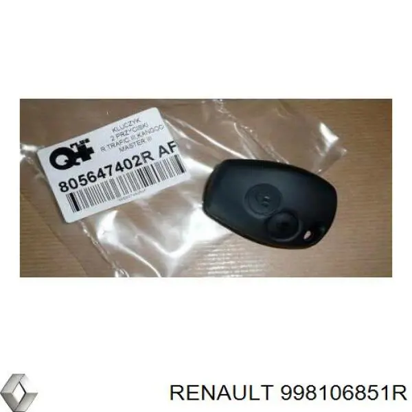 Блок иммобилайзера в ключе Renault (RVI) 6001551306