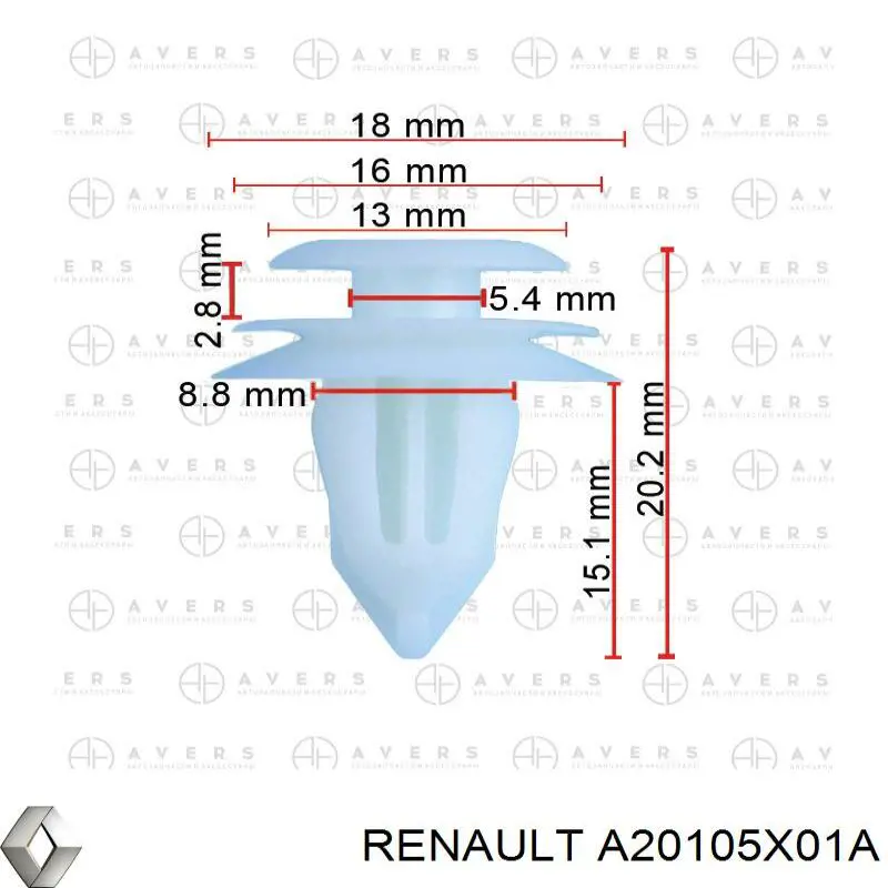  A20105X01A Renault (RVI)