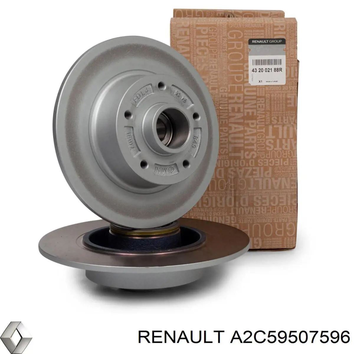 Топливные форсунки A2C59507596 Renault (RVI)