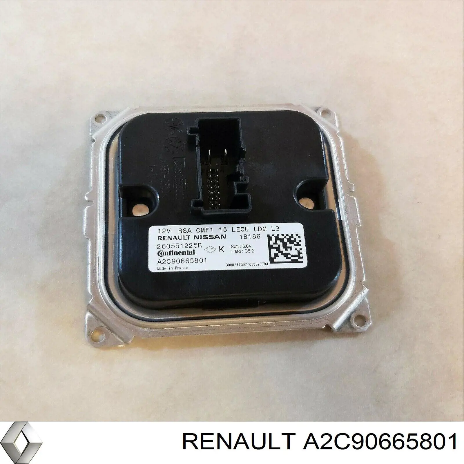 Модуль управления (ЭБУ) светом фар A2C90665801 Renault (RVI)