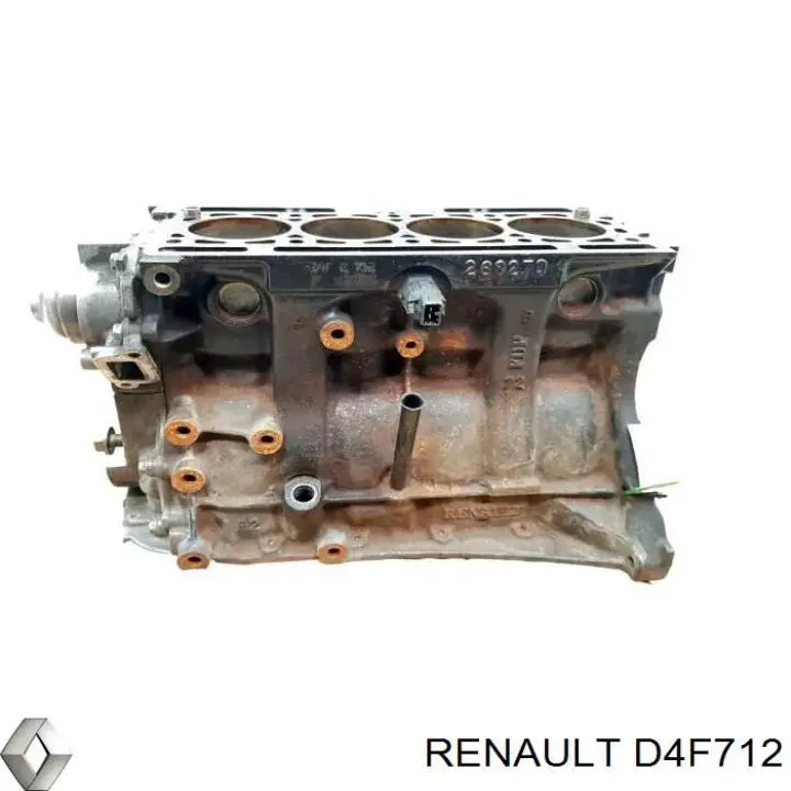 Купить D4F712 Renault (RVI) Двигатель голый