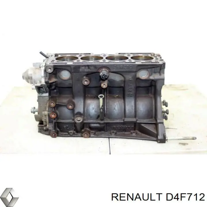 Двигатель D4F712 Renault (RVI)