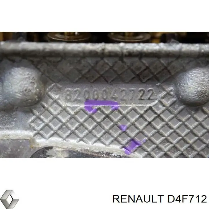 D4F712 Renault (RVI) Мотор в сборе