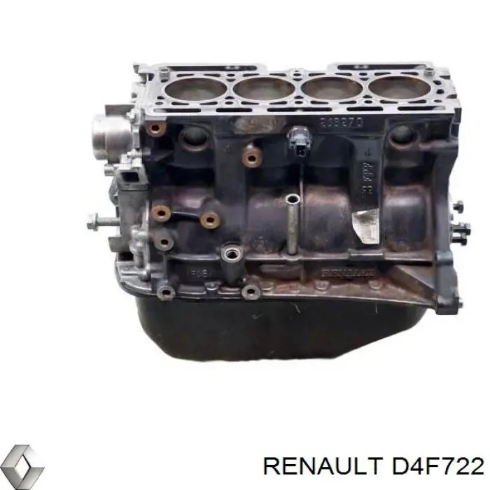 ДВС в сборе Renault (RVI) D4F722 цена, от 50.22 USD