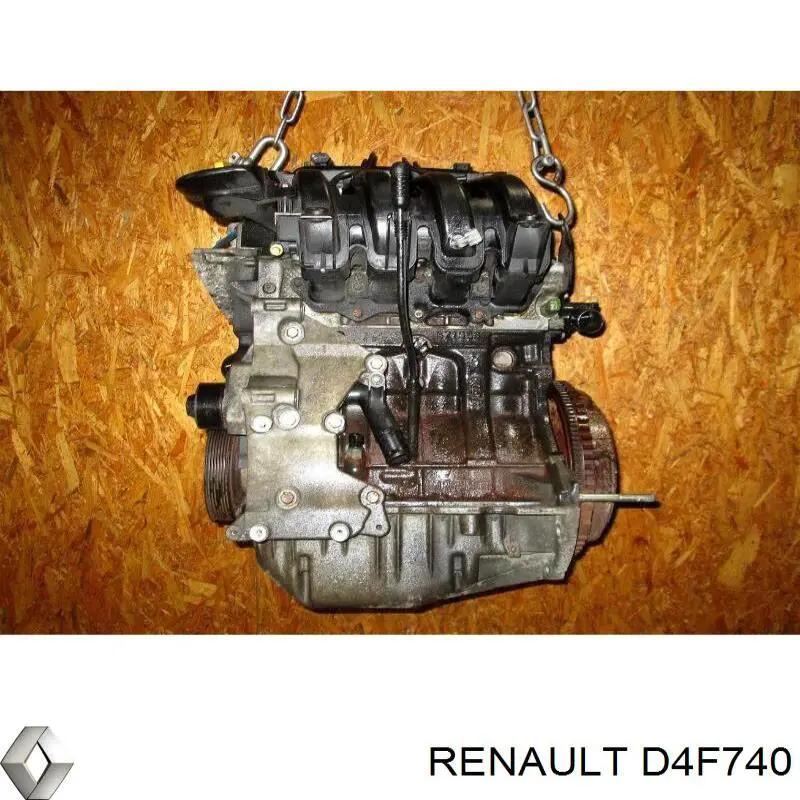 Купить D4F740 Renault (RVI) Двигатель голый