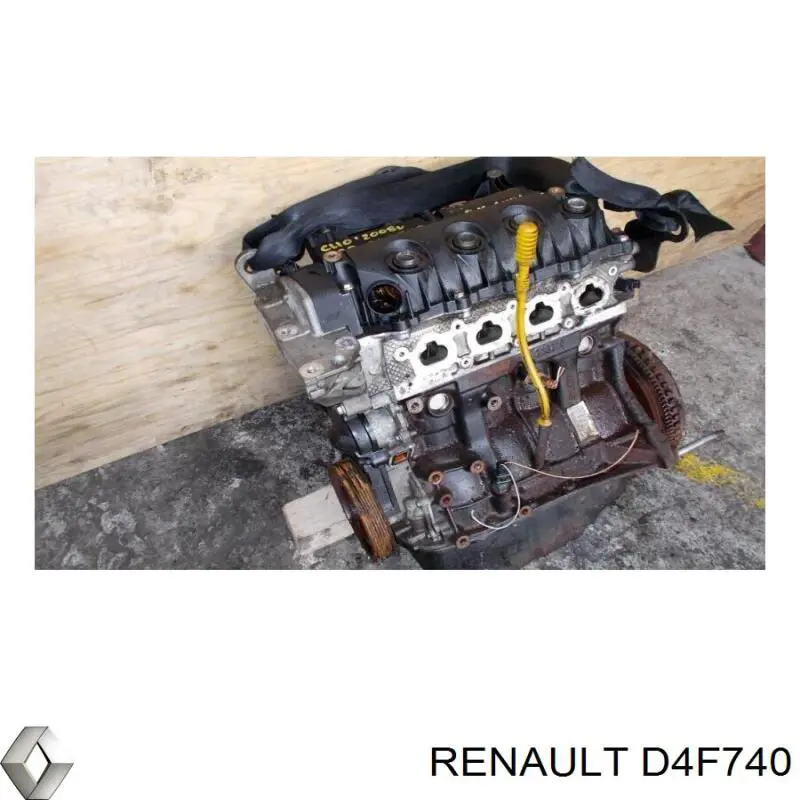 D4F740 Renault (RVI) Мотор в сборе
