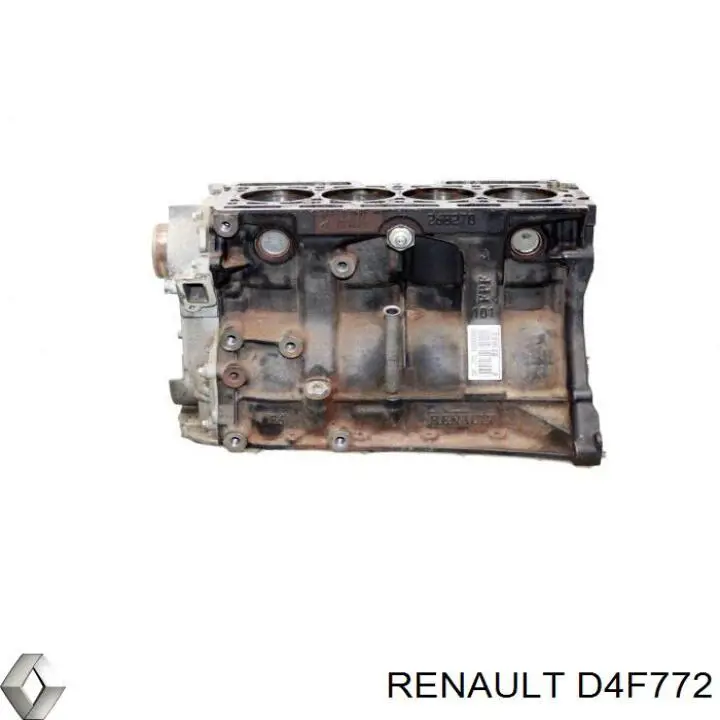 Купить D4F772 Renault (RVI) Двигатель голый