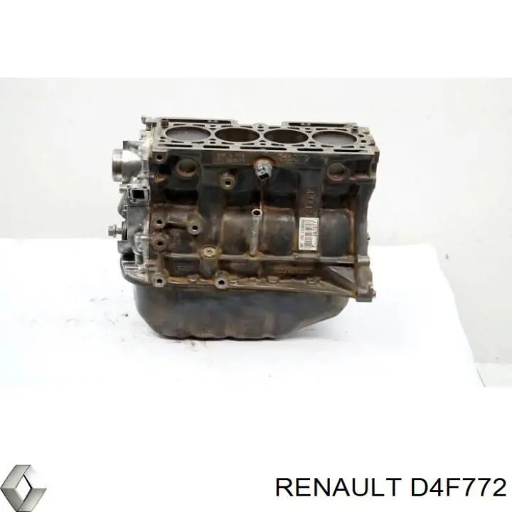 Двигатель D4F772 Renault (RVI)