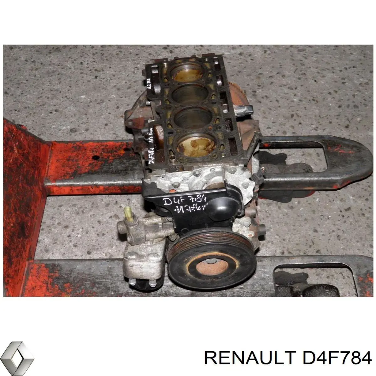 ДВС в сборе Renault (RVI) D4F784 цена, от 594.52 USD