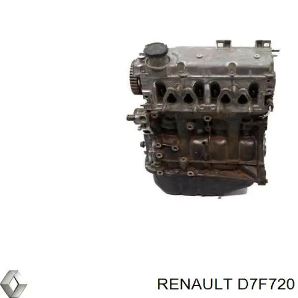 Купить D7F720 Renault (RVI) Двигатель голый