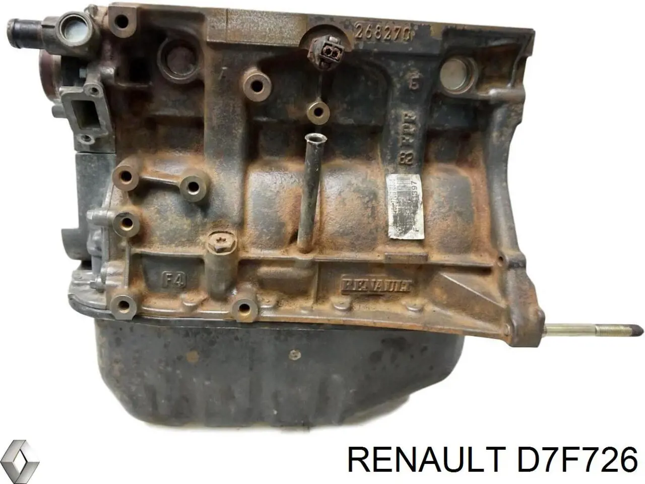 Двигатель в сборе на Renault Clio II 