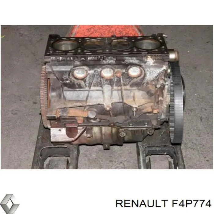 Купить F4P774 Renault (RVI) Двигатель голый