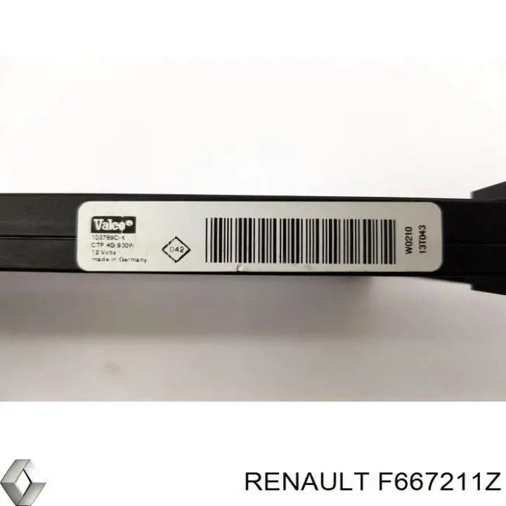 Купить F667211Z Renault (RVI) 