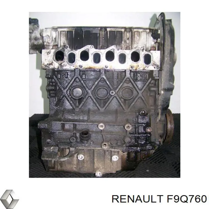 Двигатель в сборе F9Q760 Renault (RVI)