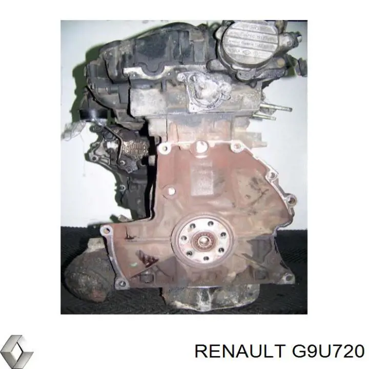 Купить G9U720 Renault (RVI) Двигатель голый