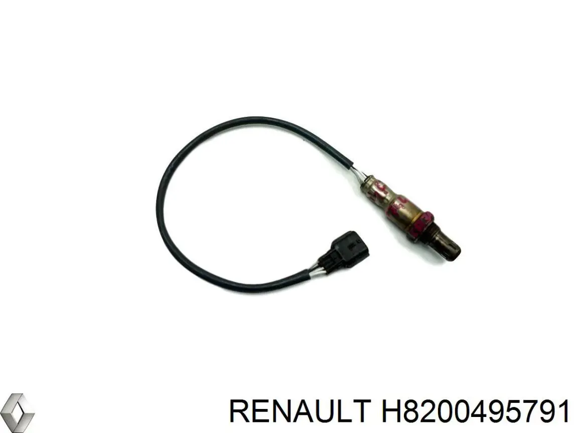 H8200495791 Renault (RVI) sonda lambda, sensor de oxigênio depois de catalisador