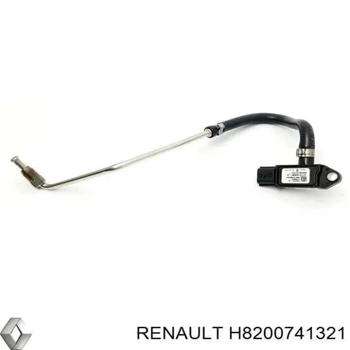 H8200741321 Renault (RVI) sensor de pressão dos gases de escape