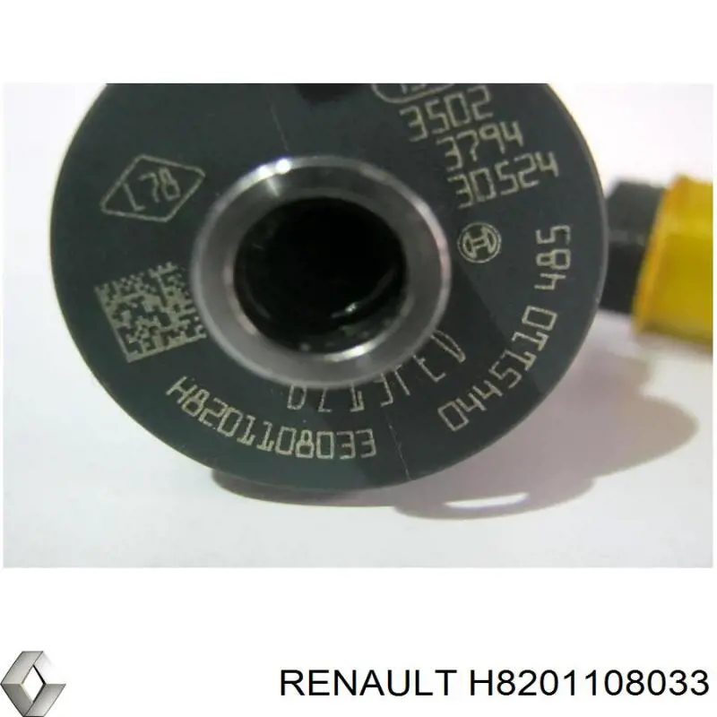 H8201108033 Renault (RVI) injetor de injeção de combustível