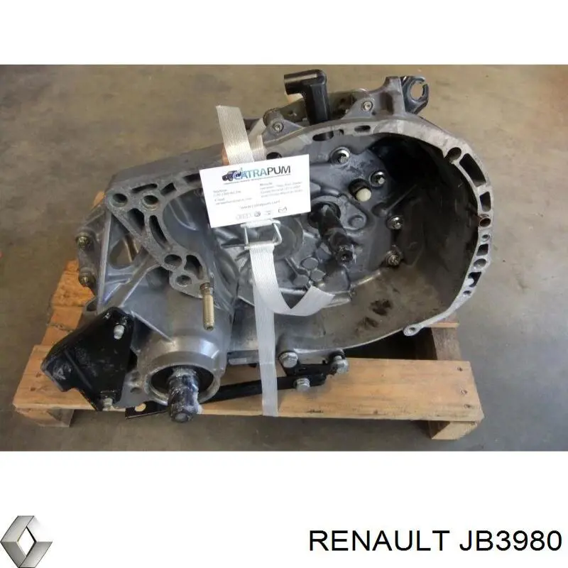 КПП в сборе (механическая коробка передач) Renault (RVI) JB3980