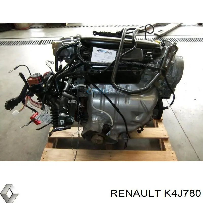 K4J780 Renault (RVI) motor montado