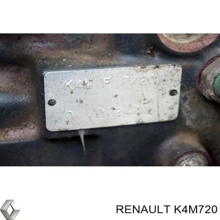 Двигатель K4M720 Renault (RVI)