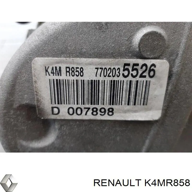 Купить K4MR858 Renault (RVI) Двигатель голый