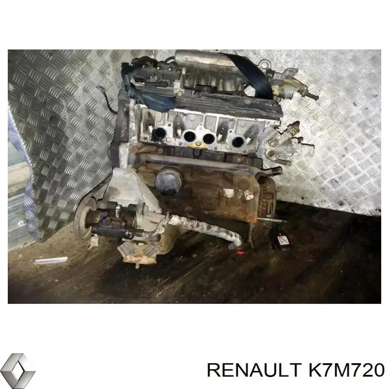 Купить K7M720 Renault (RVI) Двигатель голый