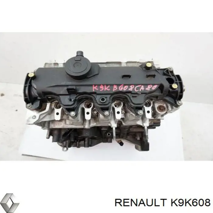 Купить K9K608 Renault (RVI) Двигатель голый