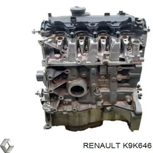 Купить K9K646 Renault (RVI) Двигатель голый