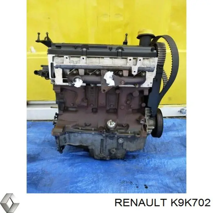 K9K702 Renault (RVI) motor montado