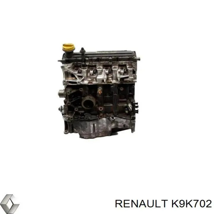 Купить K9K702 Renault (RVI) Двигатель голый