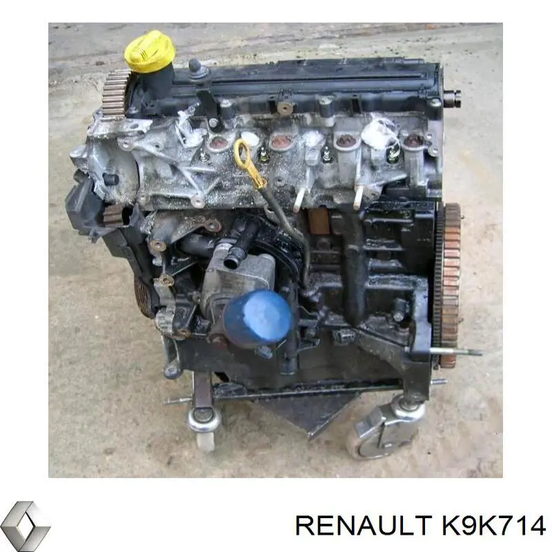 K9K714 Renault (RVI) motor montado