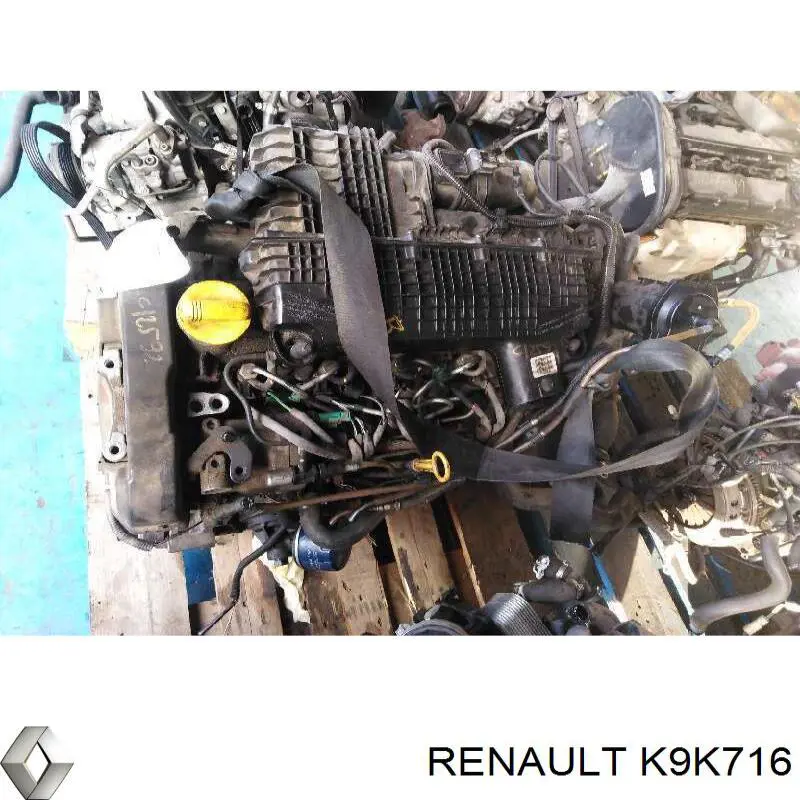 ДВС в сборе Renault (RVI) K9K716 цена, от 421.25 USD