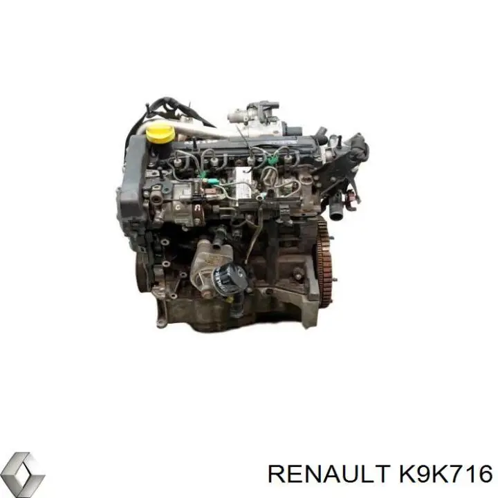 Двигатель K9K716 Renault (RVI)