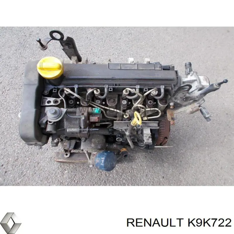K9K722 Renault (RVI) Мотор в сборе