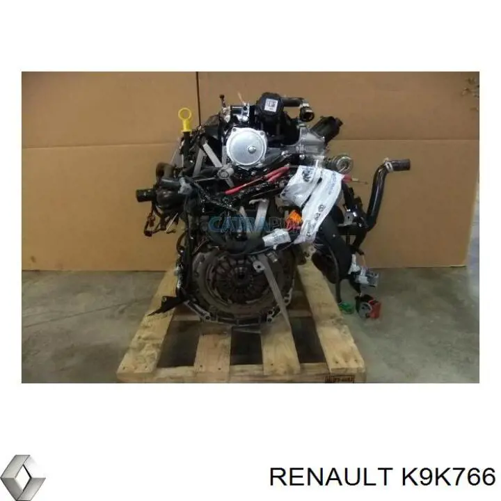 Двигатель в сборе на Renault Modus JP0