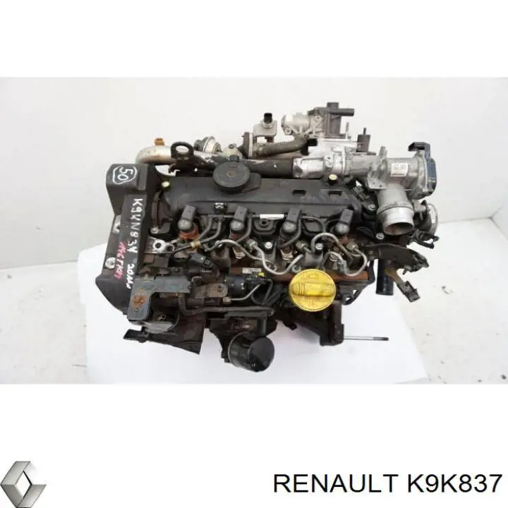 Двигатель K9K837 Renault (RVI)