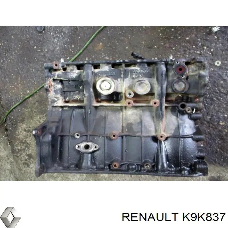 Купить K9K837 Renault (RVI) Двигатель голый