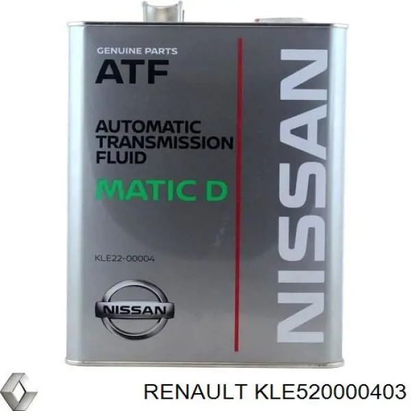 Купить KLE520000403 Renault (RVI) Масло АКПП