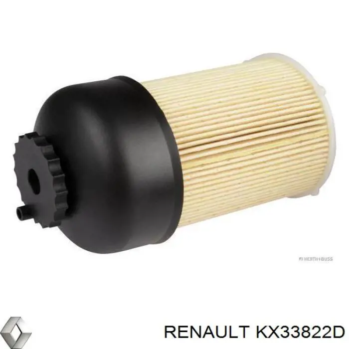 KX33822D Renault (RVI) filtro de combustível