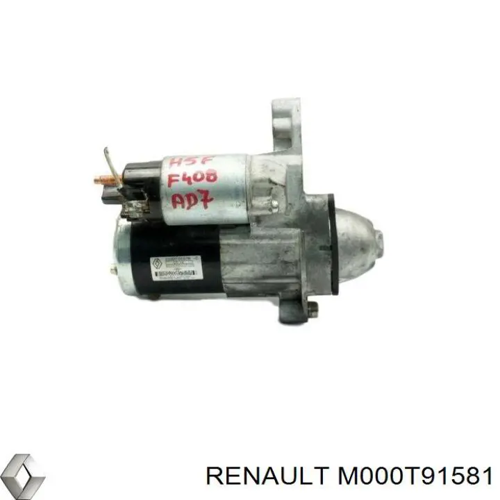 Стартер двигателя Renault (RVI) M000T91581