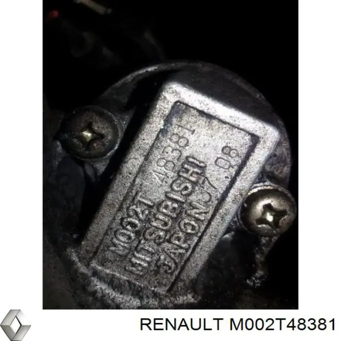Стартер M002T48381 Renault (RVI)