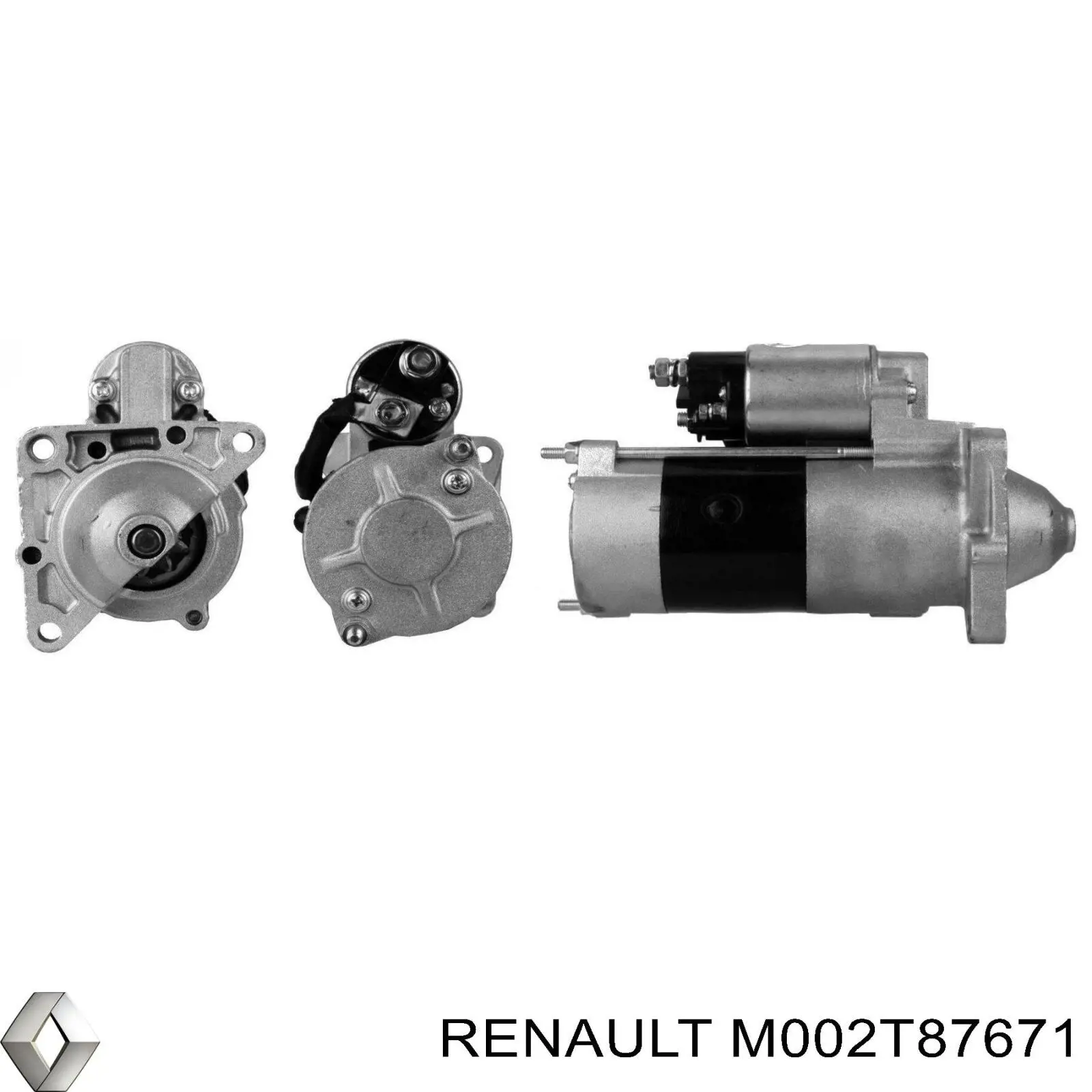 Стартер M002T87671 Renault (RVI)