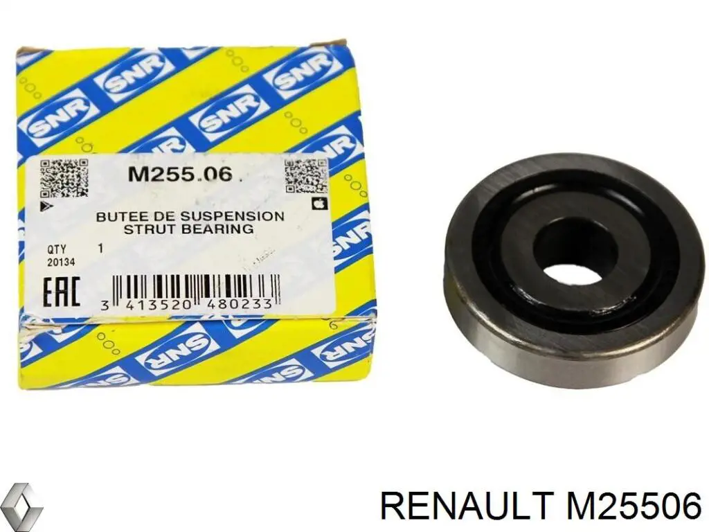 Опорный подшипник амортизатора M25506 Renault (RVI)