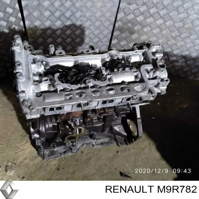 M9R782 Renault (RVI) motor montado